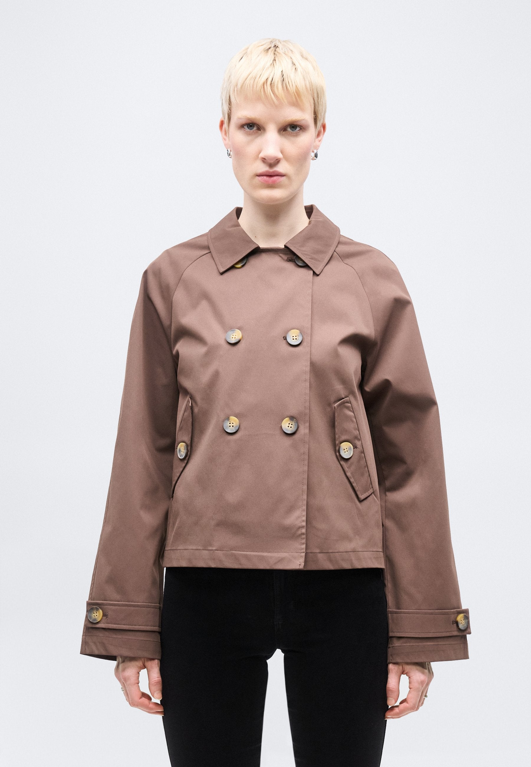 ONLAPRIL LIFE SHORT TRENCHCOAT  Media 3