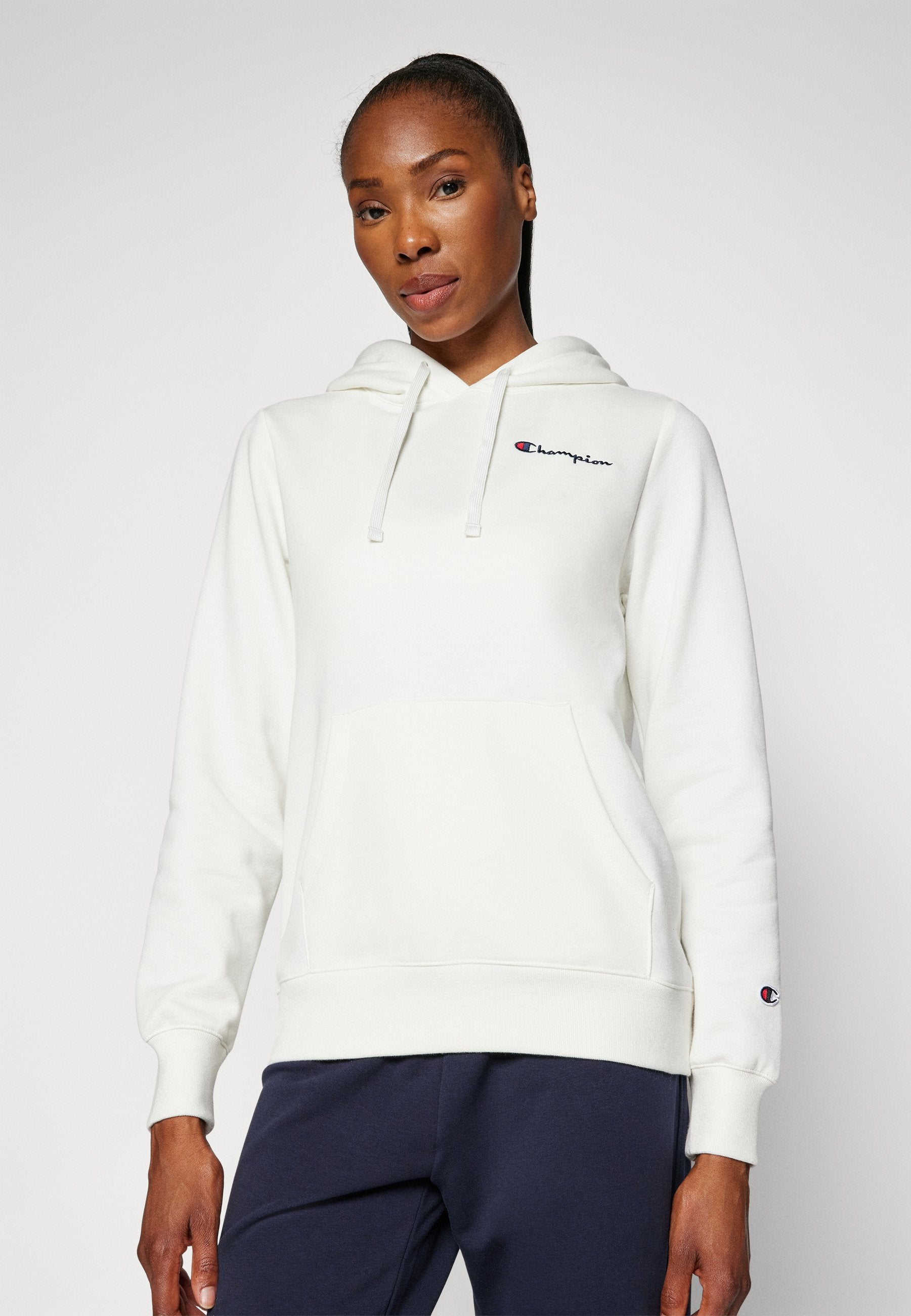 Champion ICONS HOODIE CONTRAST LOGO SMALL