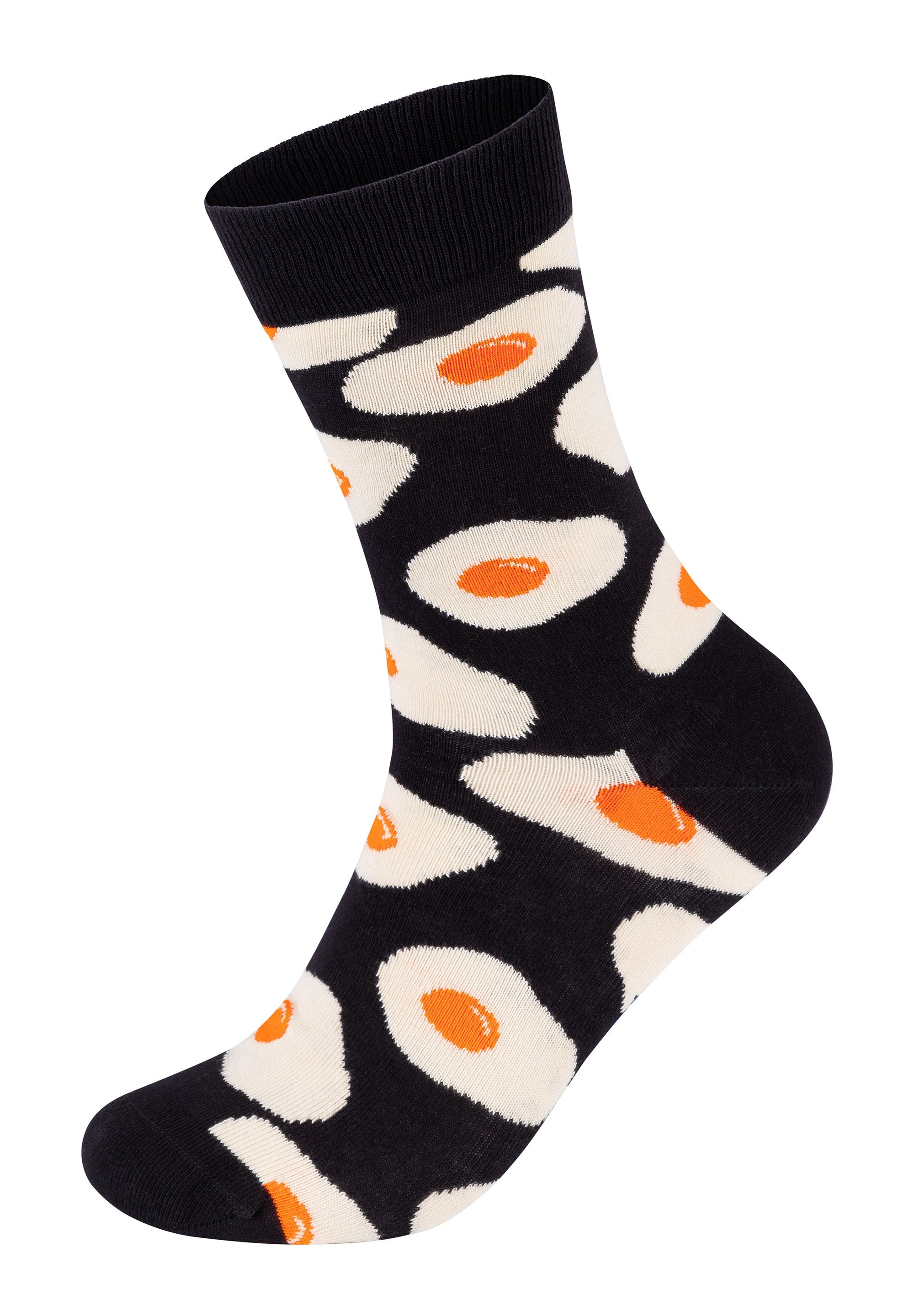 Happy Socks 3-PACK SUNNY SIDE UP-SOLID-FLAMINGO