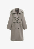 Mango Trenchcoat - grey