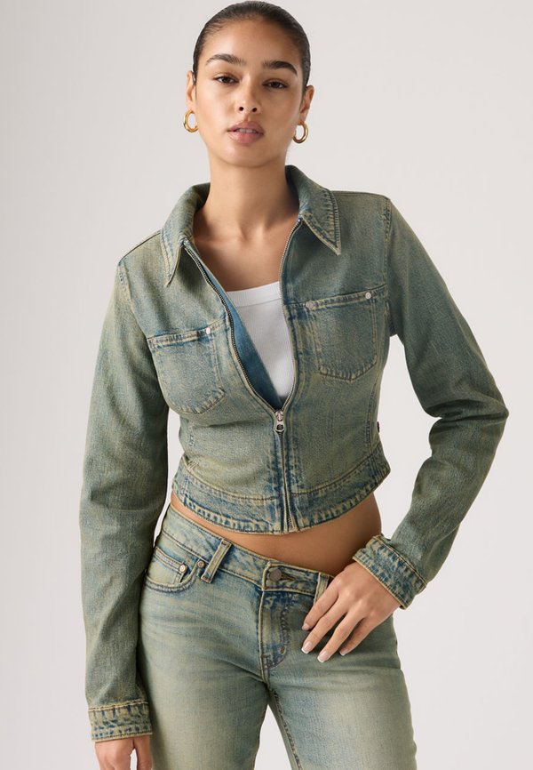 Levi's® Y2K STRETCH FITTED TRUCKER - Denim jacket - miners business