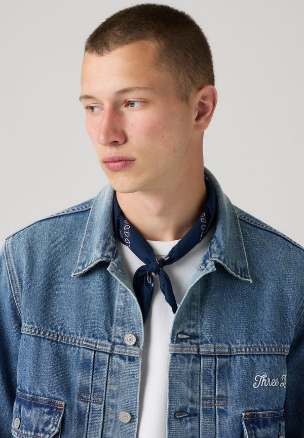 Levi's® FOOTBALL BANDANA - Foulard - red/white/blue