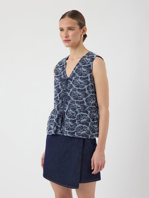 YAS YASIREKA TIE TOP