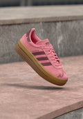 adidas Originals GAZELLE BOLD - Trainers - shadow red/pink spark