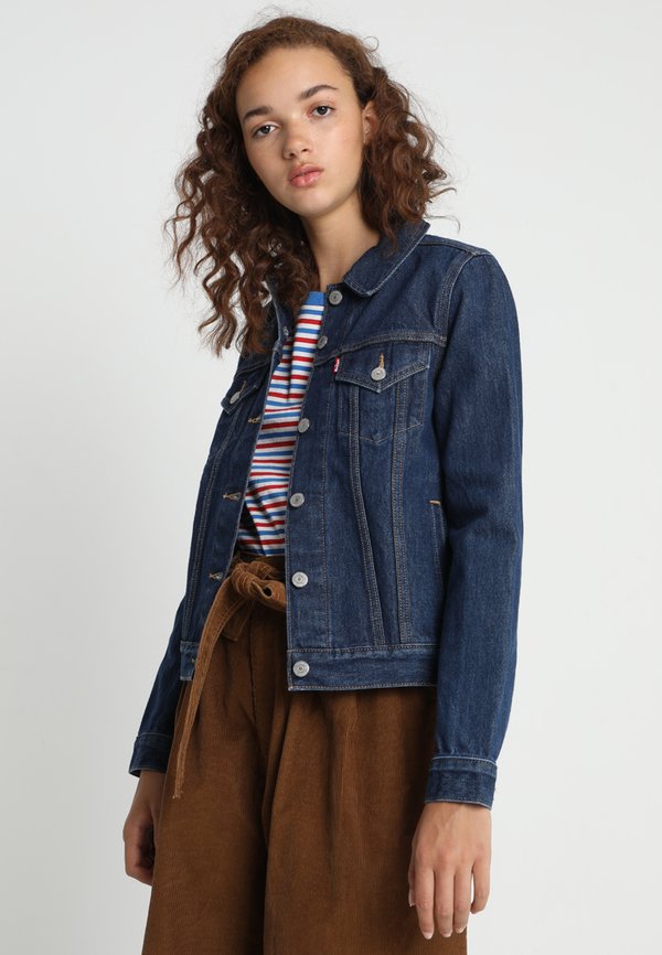 Levi's® ORIGINAL TRUCKER - Denim jacket - clean dark authentic