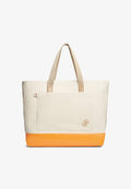 Tommy Hilfiger TWO-TONE CANVAS BEACH TOTE BAG - Tote bag - classic beige