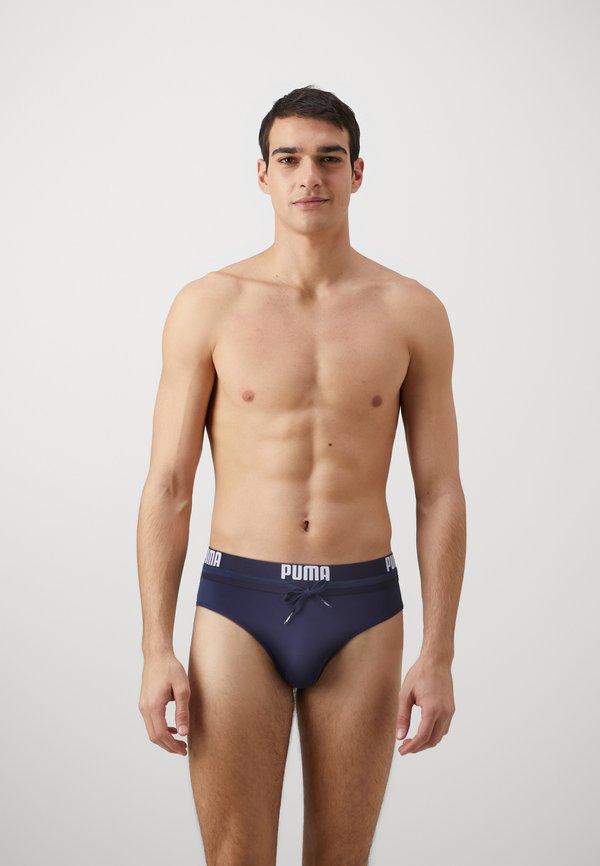 Puma SWIM MEN LOGO BRIEF - Swimming briefs - navy
