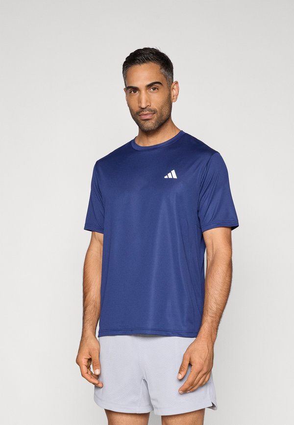 adidas Performance WORKOUT ESSENTIALS BASE - Sports T-shirt - dark blue