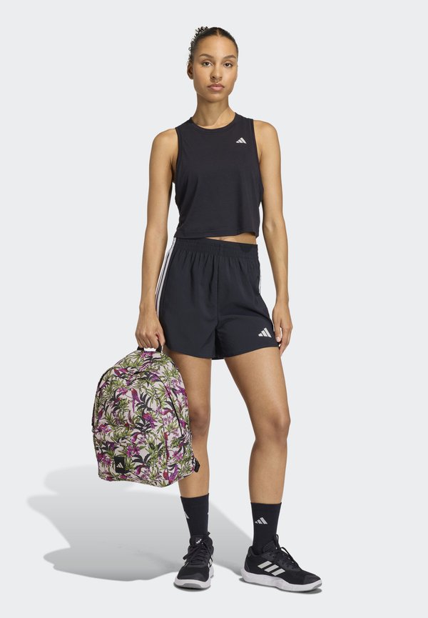 adidas Performance ADIDAS FARM CLASSIC BACKPACK - Rucksack - crystal linen/semi lucid fuchsia/preloved lime