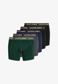 Jack & Jones TRUNKS PLUS SIZE 5-PACK TRUNKS - Boxer briefs - black