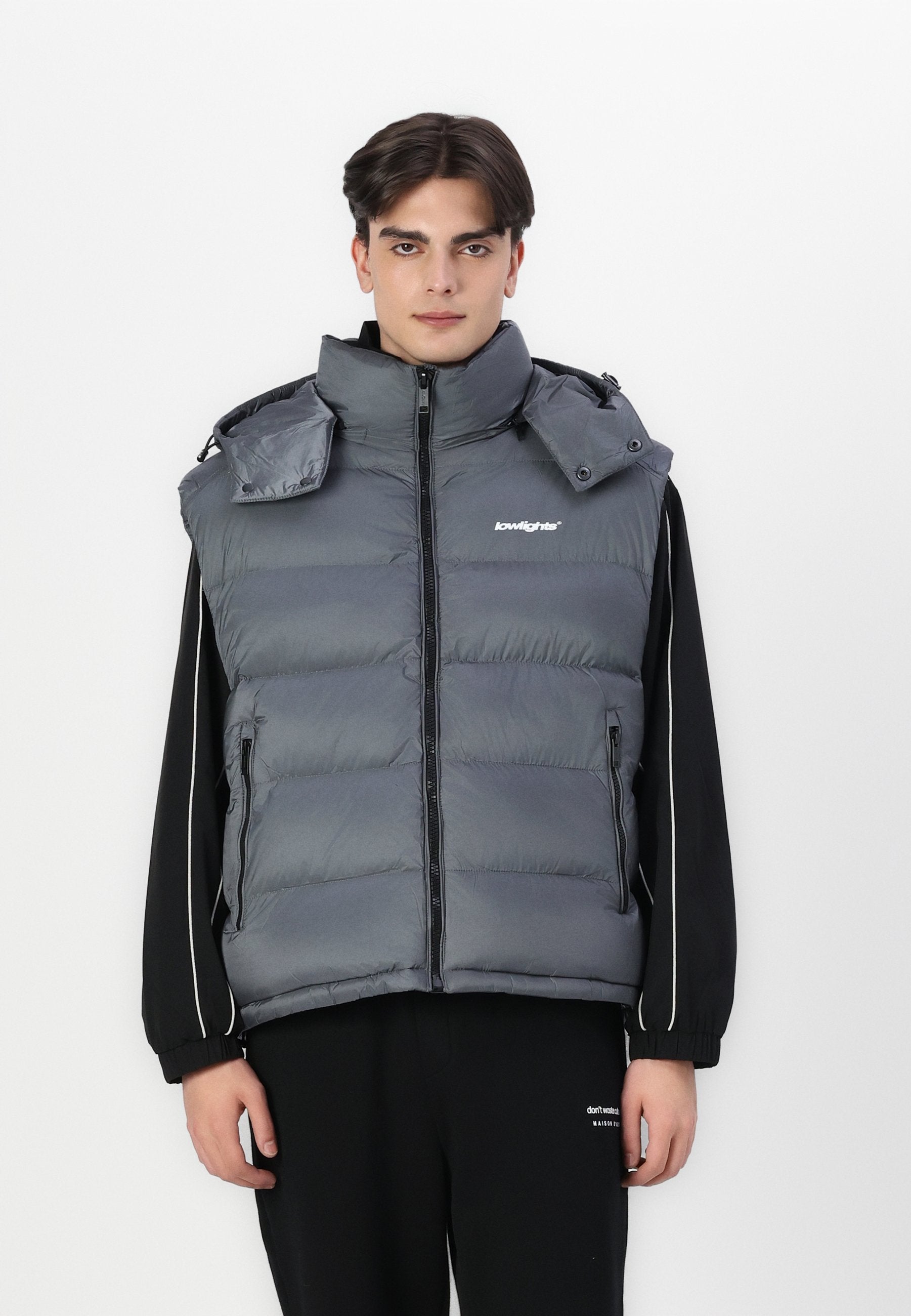 LOW LIGHTS STUDIOS® YEAR PUFFER VEST UNISEX
