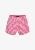 Superdry & Co PRINTED - Swimming shorts - pink geo print