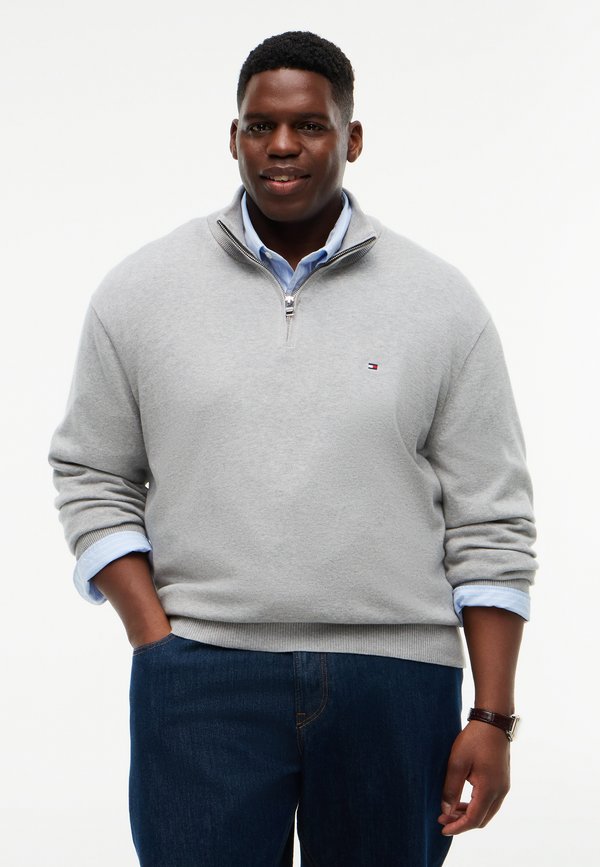 Tommy Hilfiger PIMA - Jumper - light grey heather