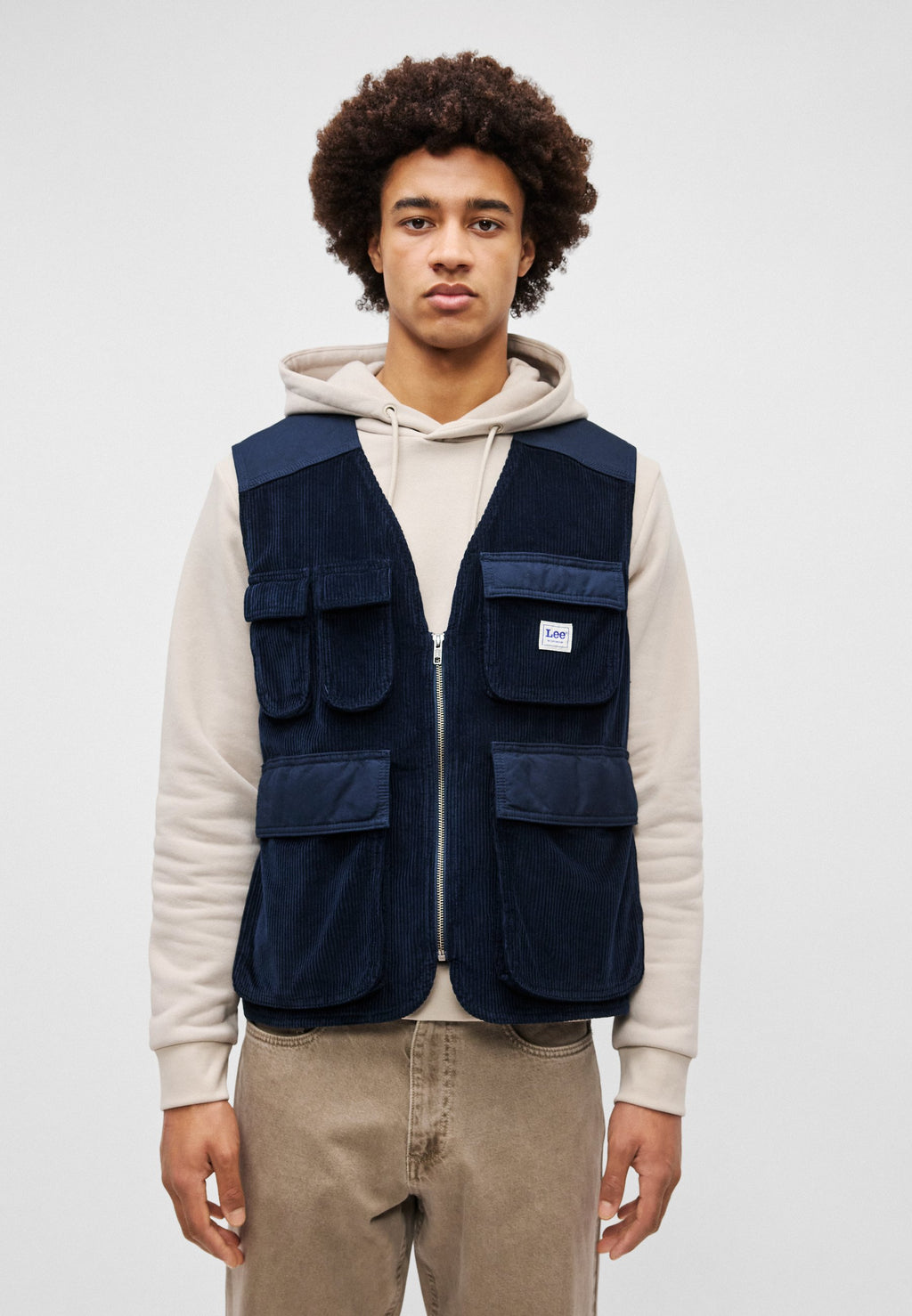 Lee MIXED MEDIA VEST