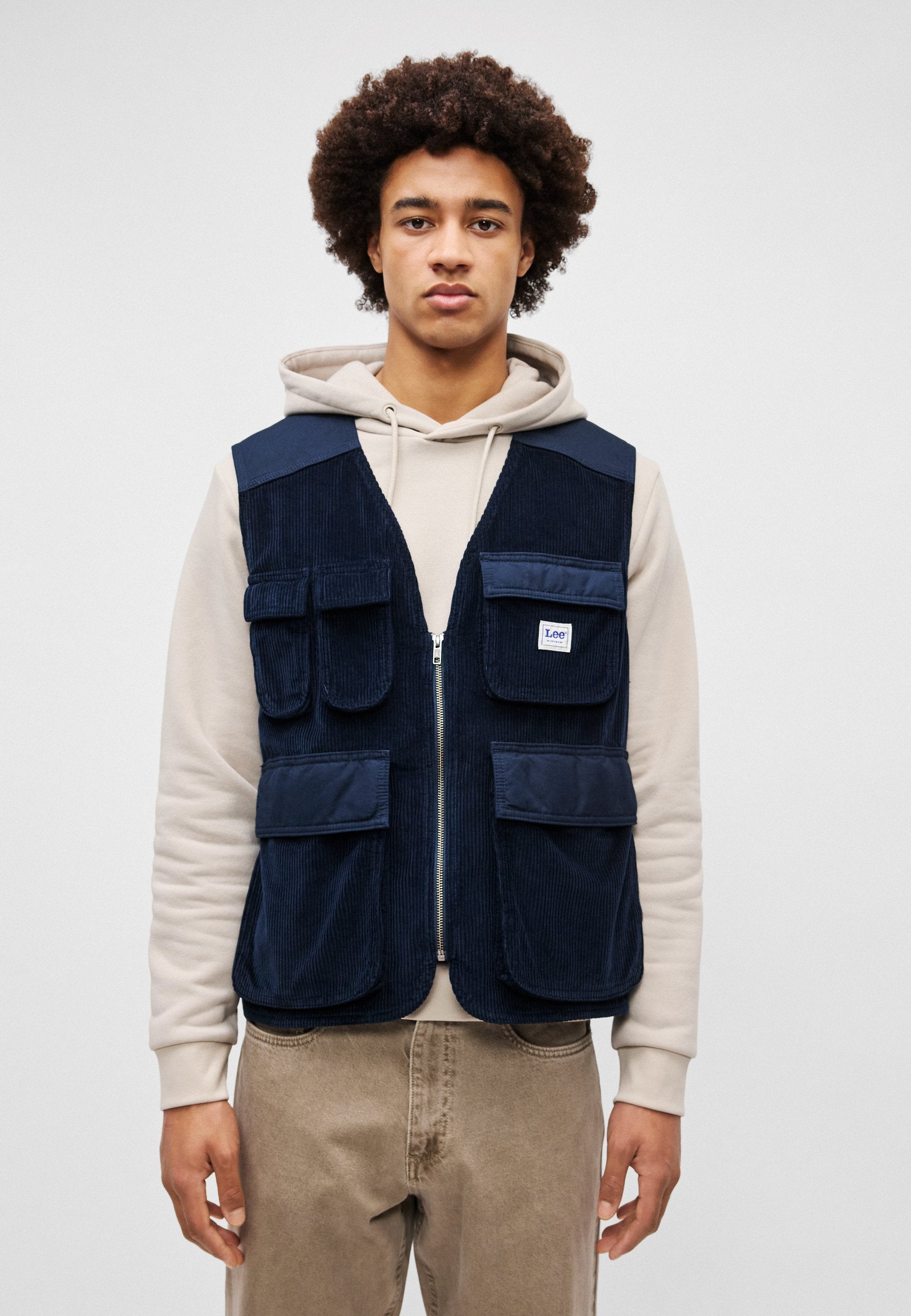 Lee MIXED MEDIA VEST