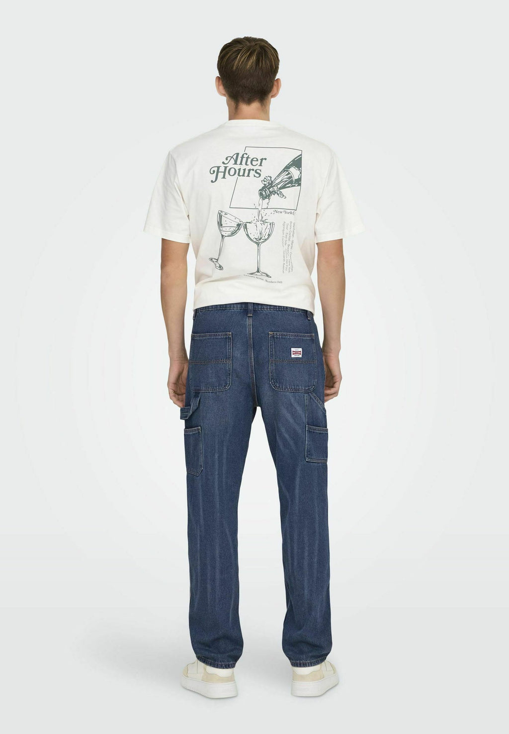 Regular fit ONSEDGE Mid waist Straight Media 4