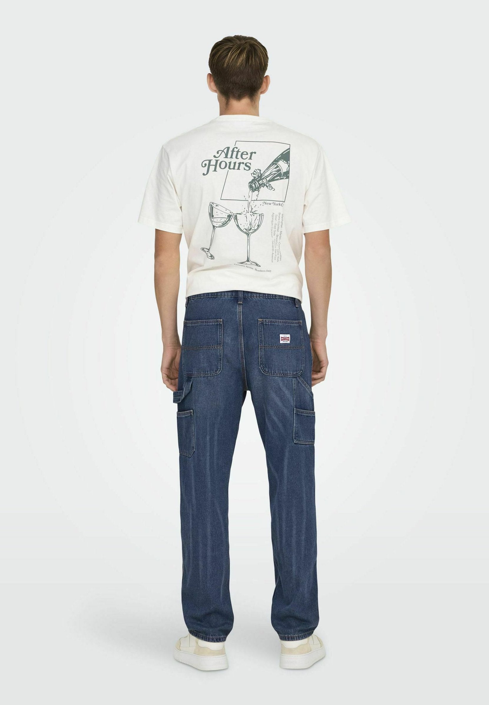 Regular fit ONSEDGE Mid waist Straight Media 4