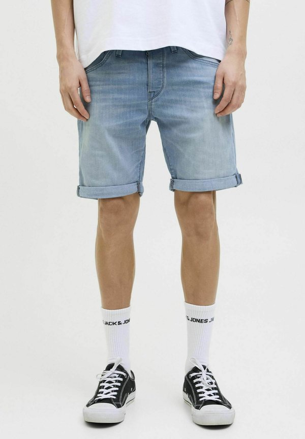 Jack & Jones Denim Regular Fit - Denim shorts - blue denim