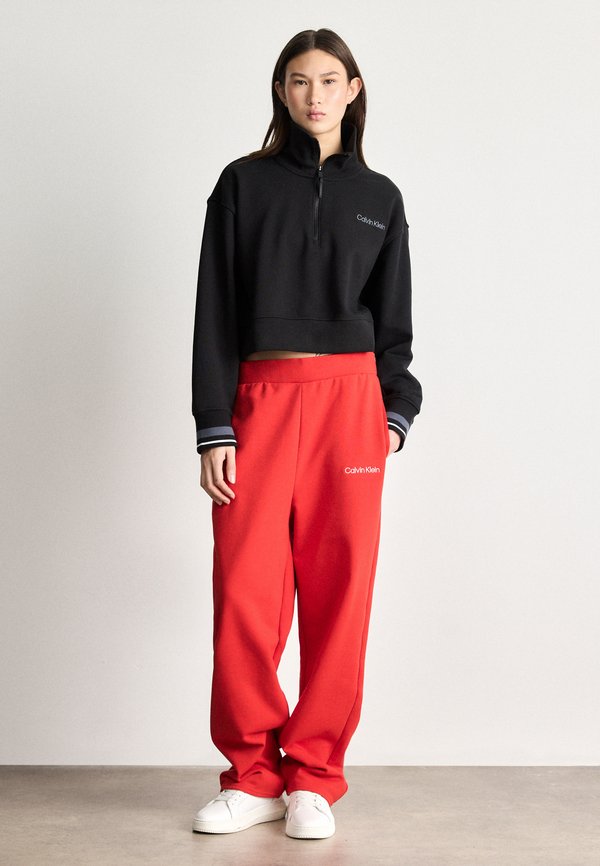 Calvin Klein SPORT ZIP SWEATER WITH GRAPHIC