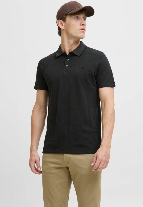 Jack & Jones JWHPAULOS SS NOOS - Polo shirt - dark grey melange
