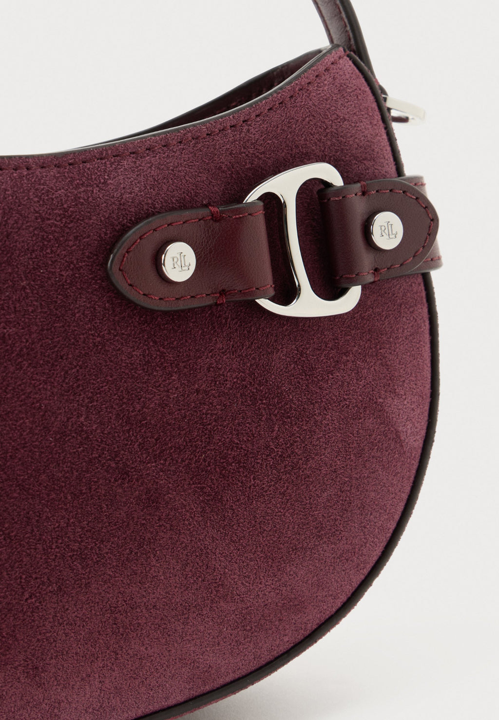 Lauren Ralph Lauren SUEDE SMALL TASHA CROSSBODY BAG