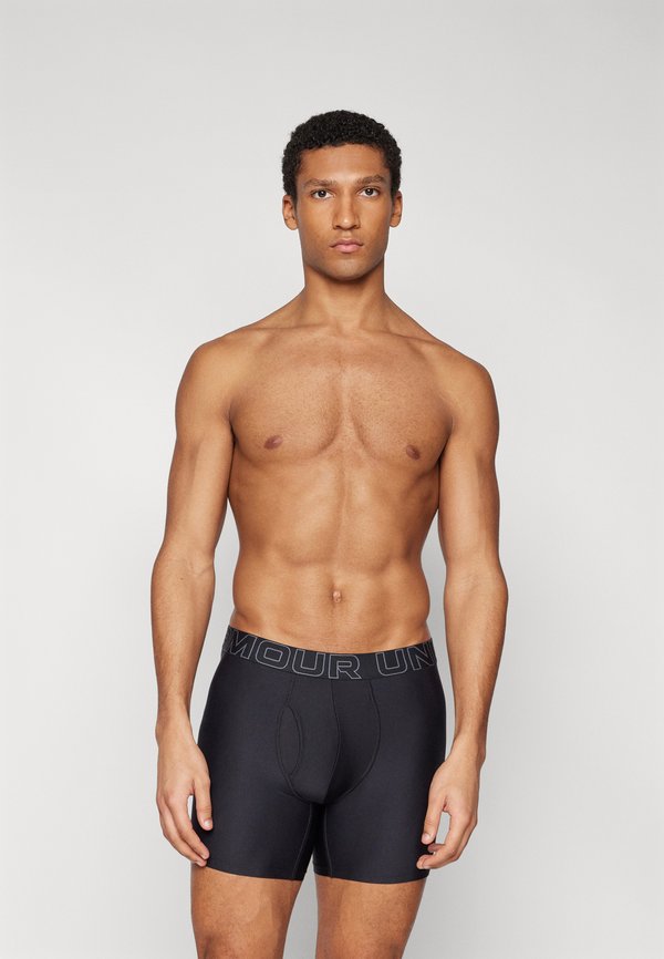 Under Armour PERFORMANCE TECH SOLID 3 PACK - Boxer briefs - black