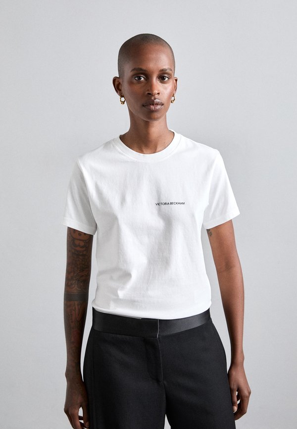 Victoria Beckham SHRUNKEN LOGO TEE