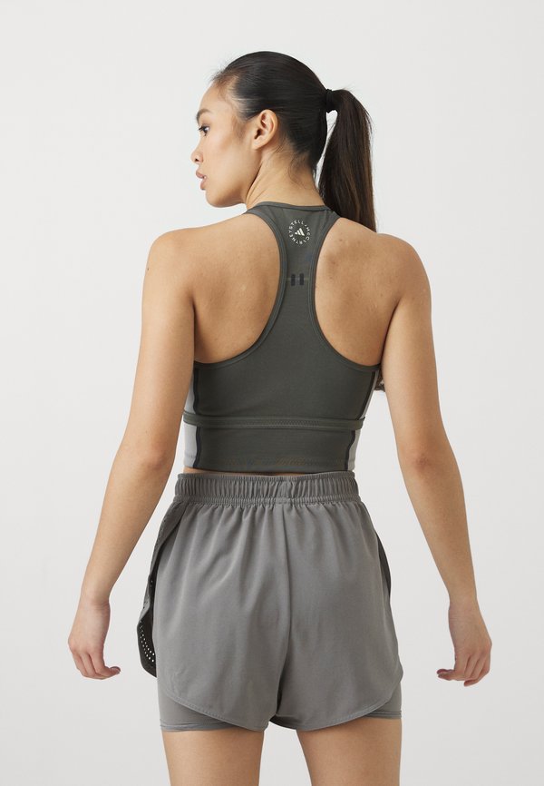 adidas by Stella McCartney HIGH NECK CROP LONG-SLEEVE