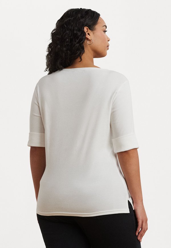Lauren Ralph Lauren Woman COTTON BOATNECK T-SHIRT