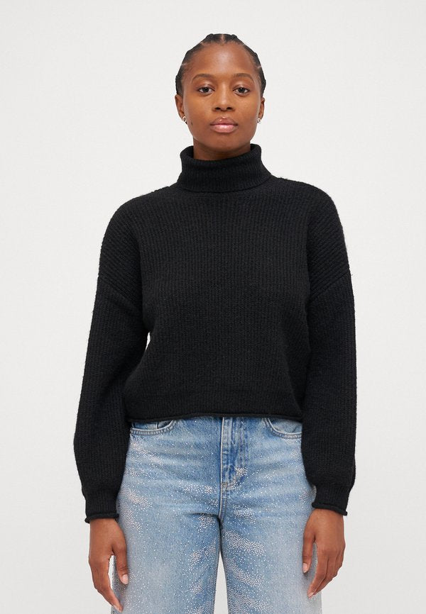 Vero Moda Petite VMYVONNE ROLLNECK ROLLEDGE