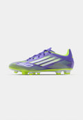 adidas Performance F50 CLUB FIRM GROUND / MULTI GROUND FOOTBALL BOOTS - Firm-ground football boots - purple rush/footwear white/lucid lemon
