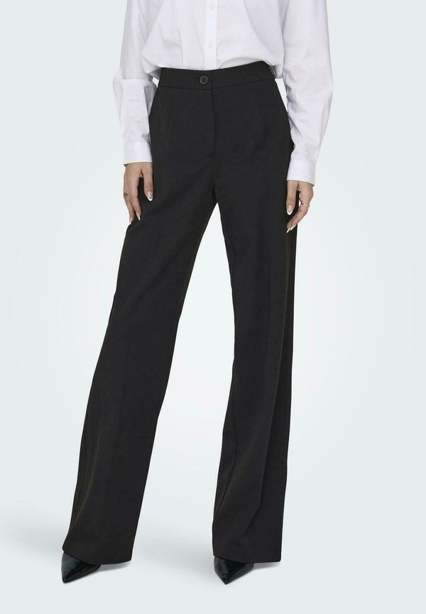 ONLY ONLMIA Straight Fit - Trousers - black