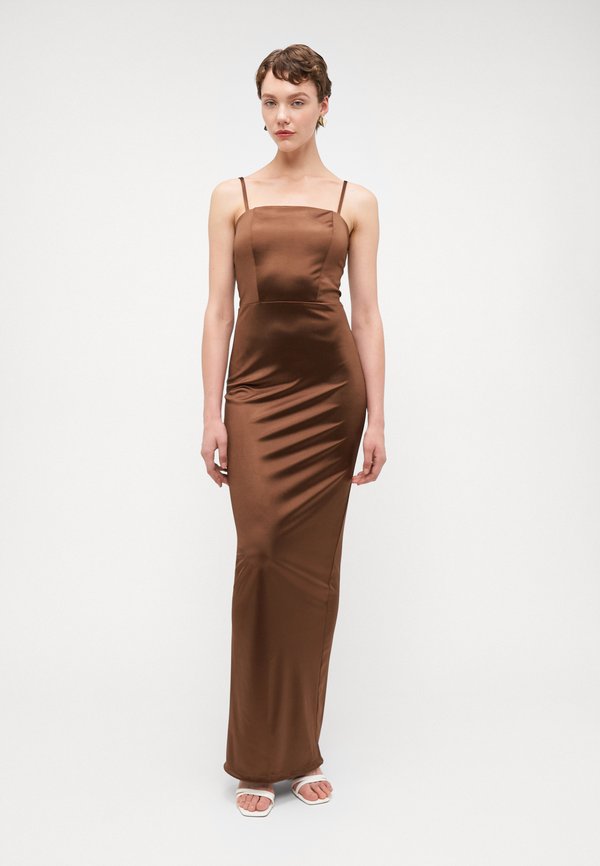 WAL G TALL AUTUMN WEDDING BELLA STRAPPY MAXI
