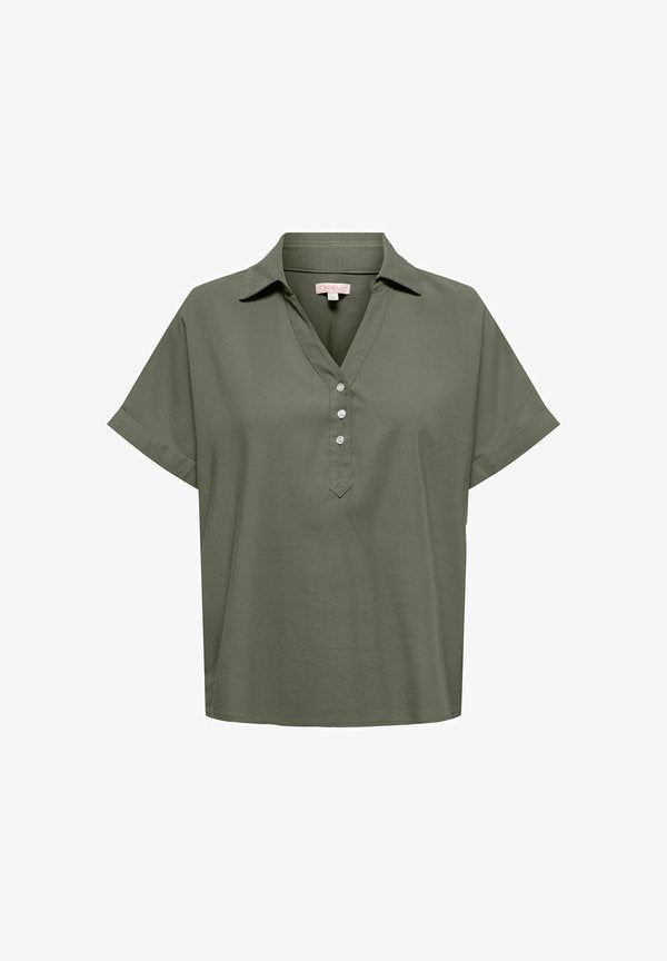 ONLY TOP ONLARIS TOP - Blouse - smokey olive