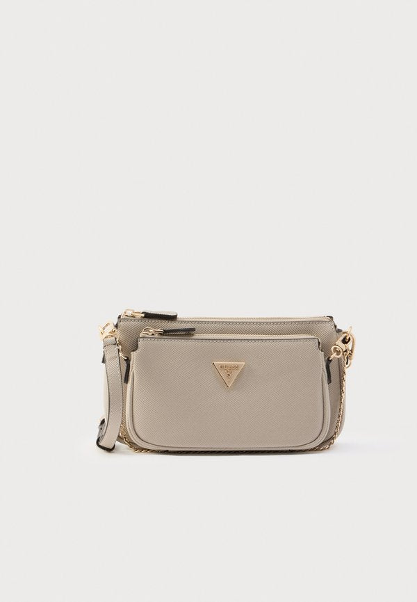 Guess NOELLE II POUCH - Cross body bag - taupe