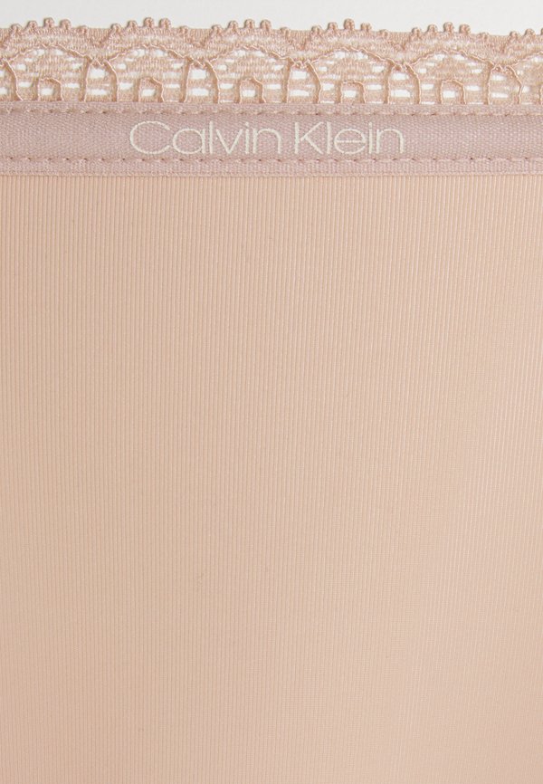 Calvin Klein Underwear THONG MICROFIBER EDGE LACE