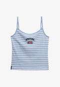 Superdry & Co Top - tidal blue stripe