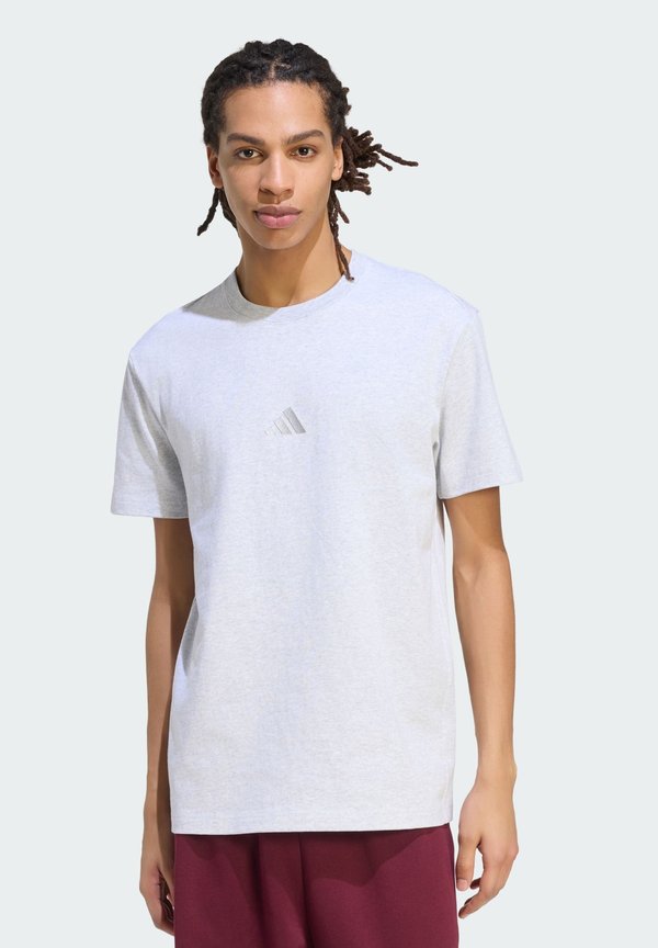 adidas Sportswear ADIDAS SPORTSWEAR M AK SL TEE - Basic T-shirt - light grey heather