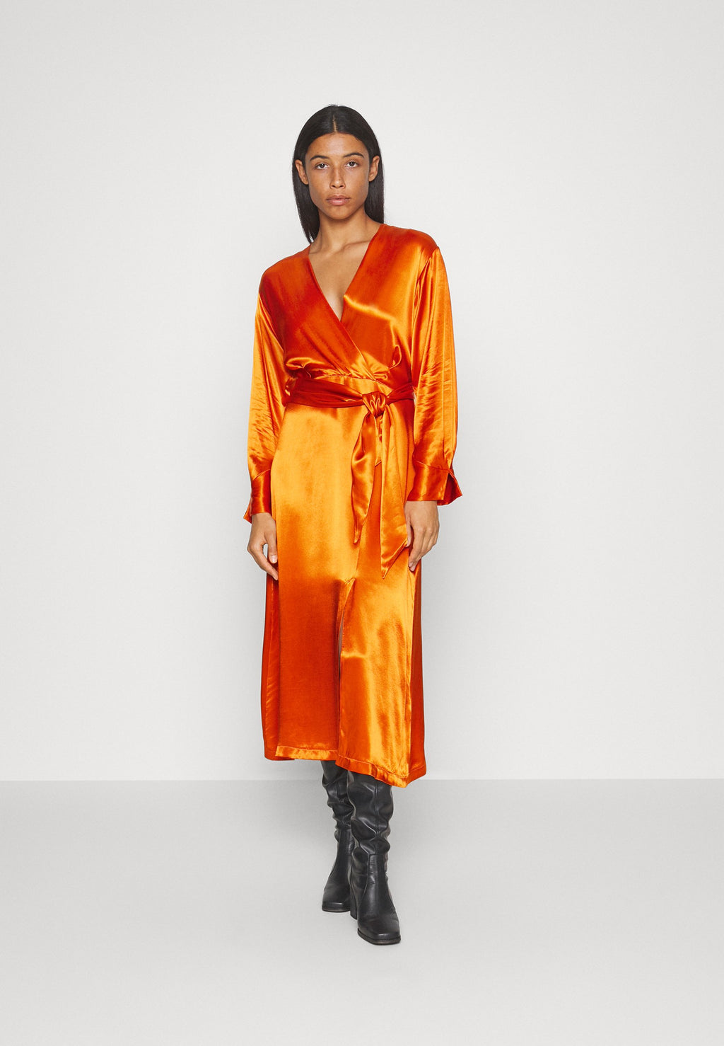 Closet CLOSET LONDON WRAP DRESS