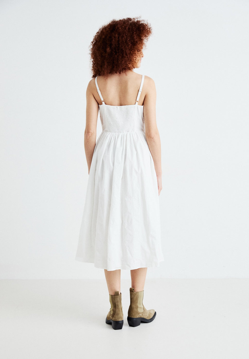 GAP EYELET MIDI DRESS