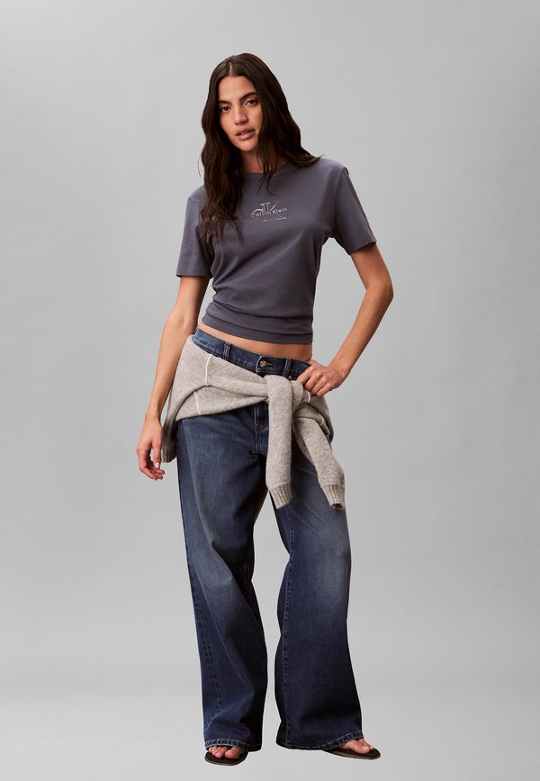 Calvin Klein Jeans SS CLASSIC FOIL MONOLOGO TEE