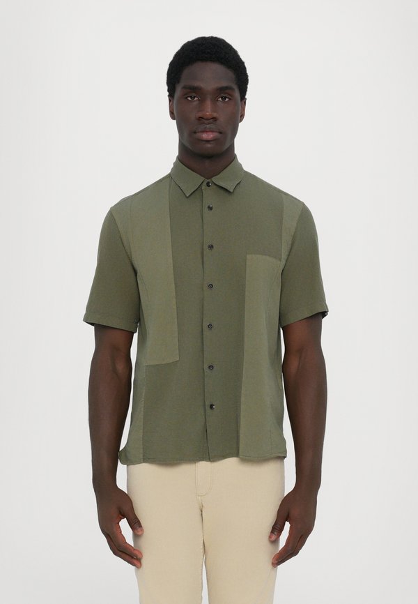rag & bone DALTON PATCHWORK SHIRT