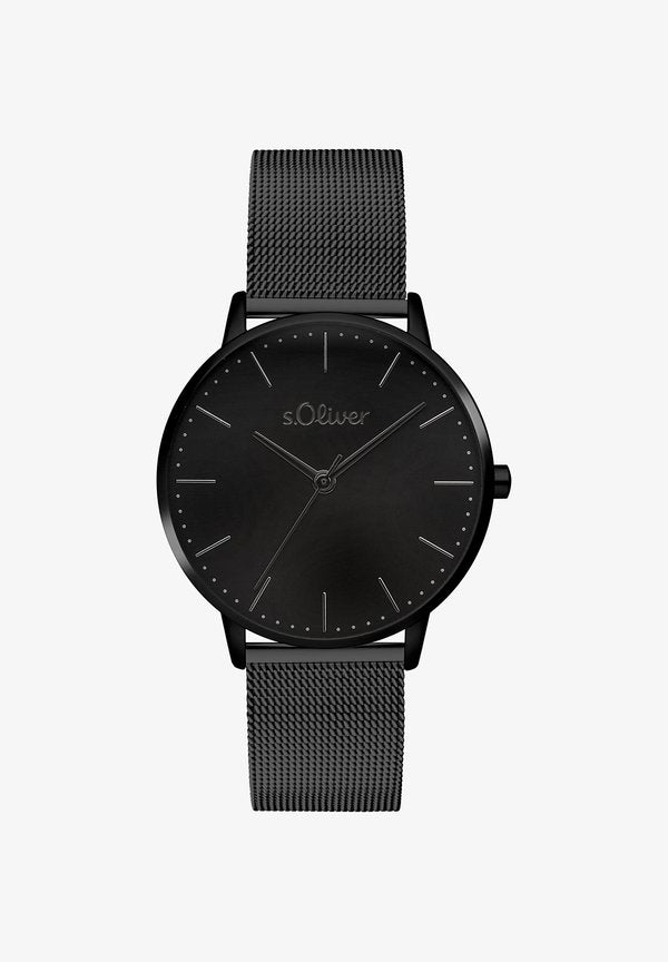 s.Oliver MODERN BASICS - Watch - schwarz