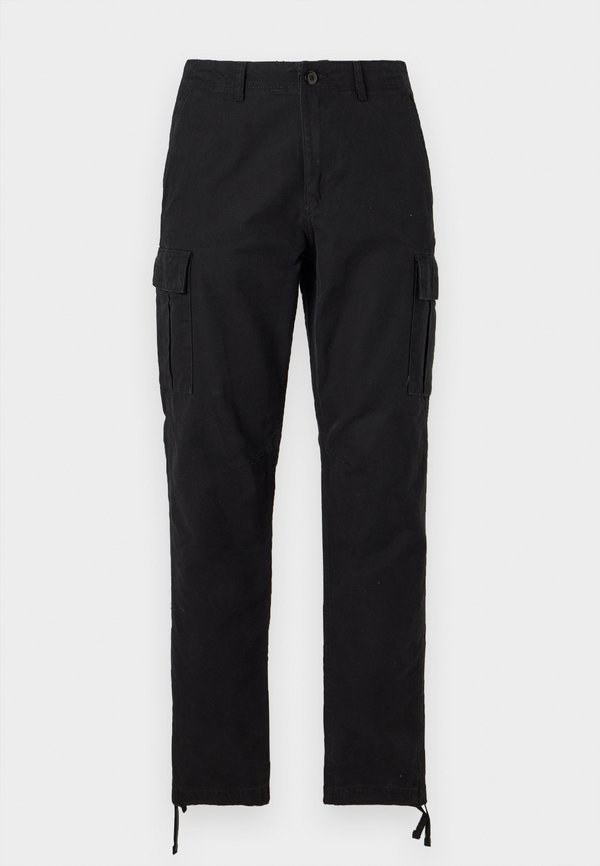 Jack & Jones Cargo Relaxed Fit - Cargo trousers - black