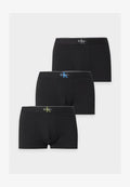Calvin Klein Underwear GRAPHIC MONOGRAM 3 PACK - Trunks - granite gray/poseidon blue/iguana