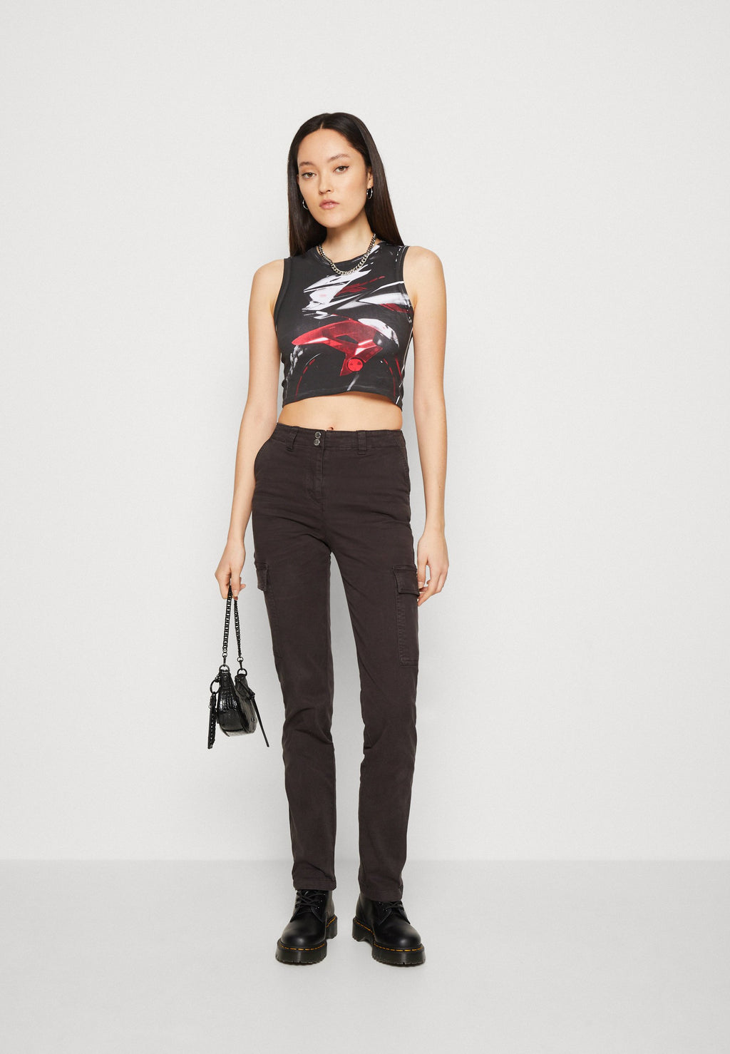 Weekday BRENDA SLIM CARGO TROUSER