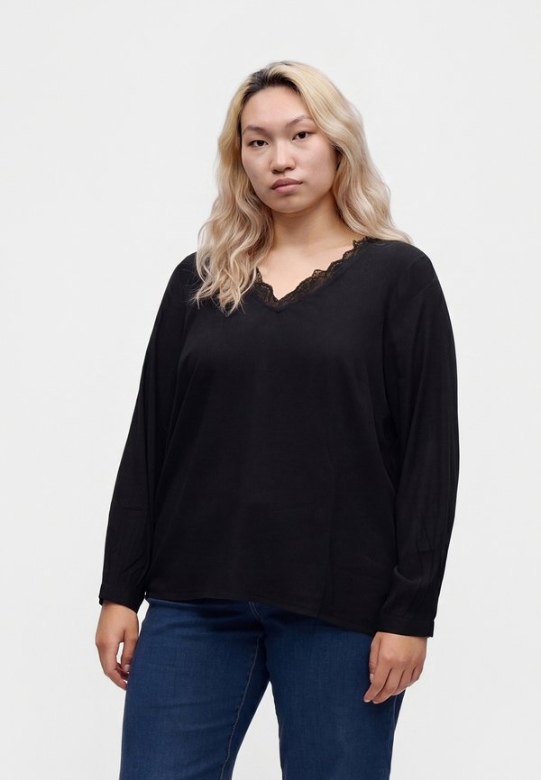 Vero Moda Curve VMCBELLA - Blouse - black