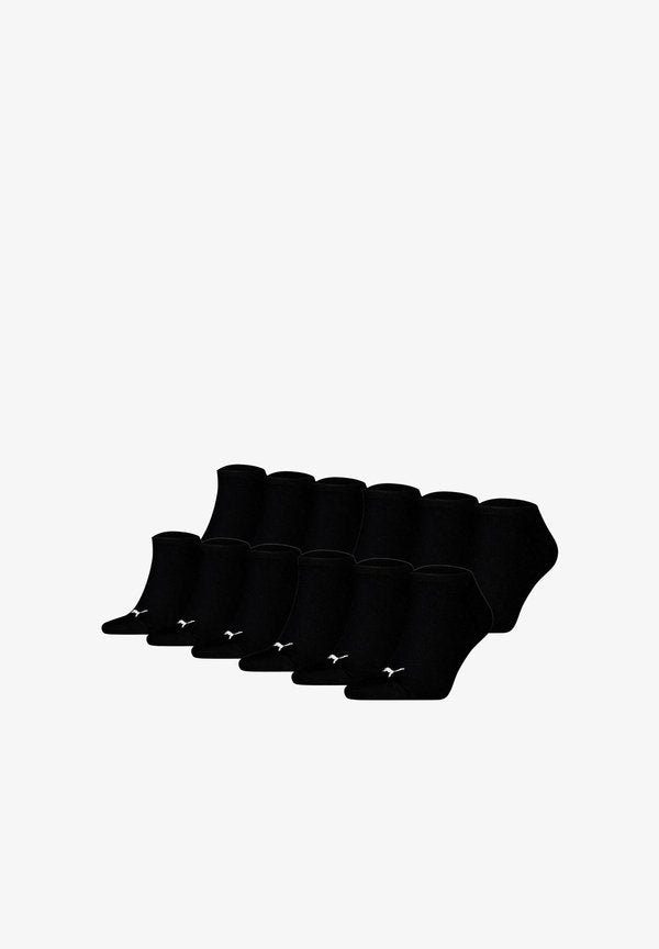 Puma UNISEX 12 PACK - Sneaker socks - schwarz
