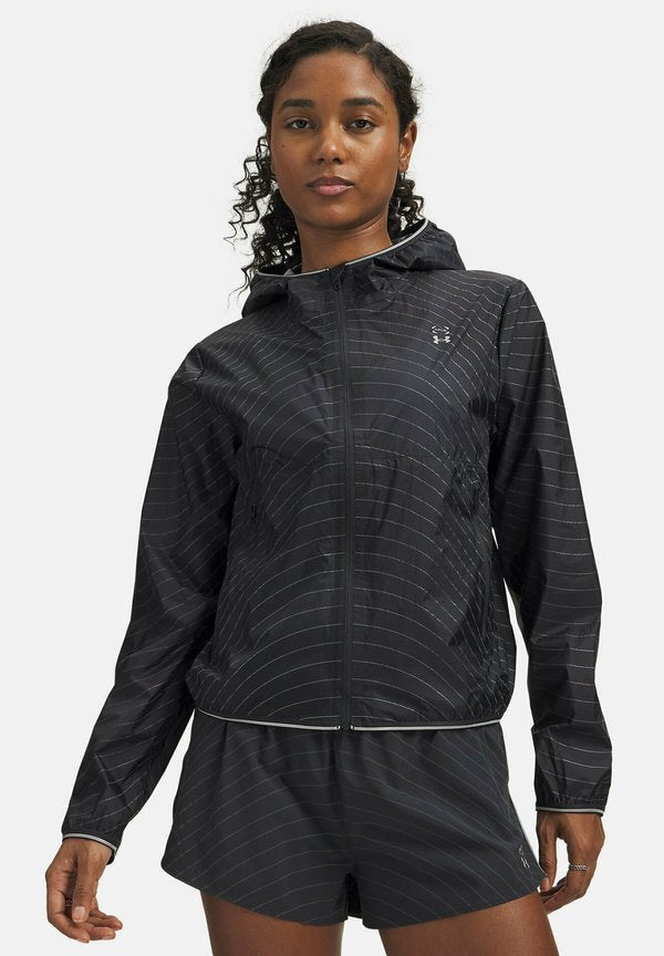Under Armour HALO RUN REFLECTIVE - Outdoor jacket - anthracite