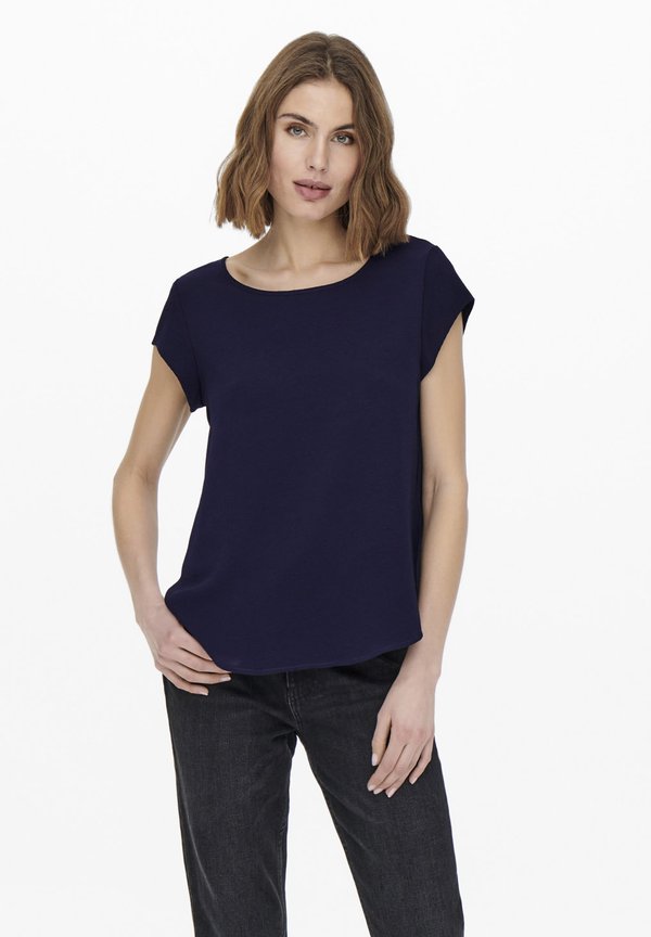 ONLY ONLVIC SOLID - Blouse - evening blue